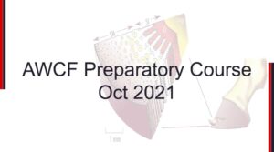 AWCF Preparatory Course Oct 2021